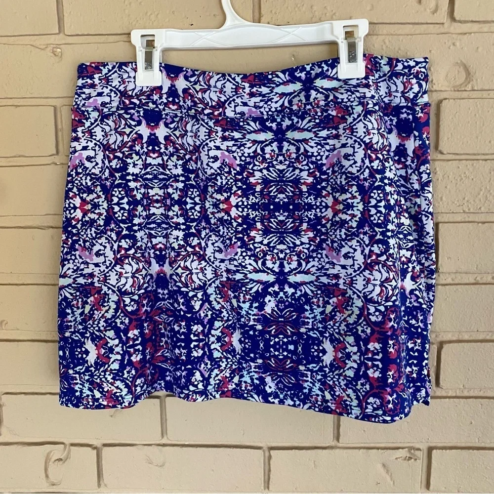Women's Purple Tranquility Abstract Tennis Golf Cruise Travel Casual MEDIUM M